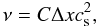 \appendix \setcounter{section}{1} \begin{equation} \nu = C \Delta x c_{\rm s}^2, \end{equation}