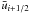 \hbox{$\bar{u}_{i+1/2}$}