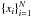 \hbox{$\{x_i\}_{i=1}^N$}