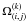 \hbox{$\Omega_{(i,j)}^{(k)}$}