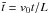 \hbox{$\bar{t}=v_{0}t/L$}