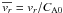 \hbox{$\overline{v_{r}}=v_{r}/C_{\rm A0}$}
