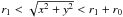 \hbox{$r_{\rm 1}<\sqrt{x^2+y^2}<r_{\rm 1}+r_{\rm 0}$}