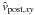 \hbox{$\hat{v}_{{\rm post},xy}$}