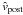 \hbox{$\hat{v}_{\rm post}$}