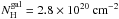 \hbox{$N_{\rm H}^{\rm gal}=2.8\times 10^{20}~{\rm cm}^{-2}$}