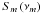 \hbox{$S_{m}\left(\nu_{m}\right)$}