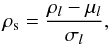 \begin{equation} \sldcps = \frac{\ldcps - \lmcps}{\lscps}, \label{eqn:standardizing} \end{equation}