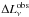 \hbox{$\Delta L _{\nu}^{\rm obs}$}