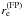 \hbox{$r_{\rm e}^{\mathrm{(FP)}}$}