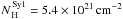 \hbox{$N_{\rm \,H}^{\rm \,Sy1}=5.4\times10^{21}\rm \,cm^{-2}$}