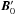 \hbox{${\vec{B}}'_0$}