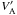 \hbox{$V'_{\rm A}$}