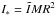 \hbox{$I_*=\tilde I M R^2$}