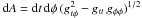 \appendix \setcounter{section}{2} \hbox{${\rm d}A = {\rm d}t\,{\rm d}\phi\,(g_{t\phi}^2 - g_{tt}\,g_{\phi\phi})^{1/2}$}