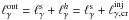 \hbox{$\lgo=\lgs+\lgh=\lgs+\lginjcr$}