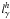 \hbox{$l_{\gamma}^h$}