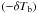 \hbox{$\left(- \delta T_{\mathrm{b}} \right)$}