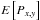 \hbox{$E\left[P_{x,y}\right]$}