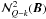 \hbox{${\mathcal N}^2_{Q-k}({\bm B})$}