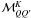 \hbox{${\mathcal M}^K_{QQ^\prime}$}