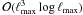 \hbox{$\mathcal{O}({\lmax^3\log\lmax})$}