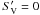 \hbox{$S'_{\rm V}=0$}
