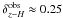 \hbox{$\delta _{z-H} ^{\rm obs} \approx 0.25$}