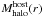 \hbox{$M_{\rm halo}^{\rm host}(r)$}