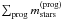 \hbox{$\sum_{\rm prog} m_{\rm stars}^{\rm (prog)}$}