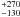 \hbox{$^{+270}_{-130}$}