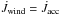 \hbox{$\dot J_{\rm wind}= \dot J_{\rm acc}$}