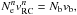 \hbox{$N_\mathrm{e}^{n}v_\mathrm{RC}^{n} = N_\mathrm{b} v_\mathrm{b},$}