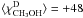 \hbox{$\langle\chi_{\rm{CH_3OH}}^{\rm{D}}\rangle=+48$}