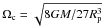 \hbox{$\Omega_{\rm c}=\sqrt{8GM/27R_{\rm p}^3}$}
