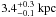 \hbox{$3.4_{-0.1}^{+0.3}~{\rm kpc}$}
