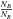 \hbox{$\frac{N_B}{N_R}$}