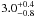 \hbox{$3.0^{+0.4}_{-0.8}$}