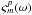 \hbox{$\varsigma_m^p(\omega)$}
