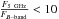 \hbox{$\frac{F_{5\rm ~GHz}}{F_{B-\rm band}} < 10$}
