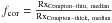\hbox{$f_{\rm cor} = \frac{\rm Rx_{\rm Compton-thin,~median}}{\rm Rx_{Compton-thick,~median}}$}