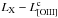 \hbox{$L_{\rm X} - L_{\rm [OIII]}^{\rm c}$}