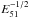 \hbox{$E^{-1/2}_{51}$}