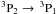 \hbox{$^3{\rm P}_{2}\rightarrow\,^3{\rm P}_{1}$}