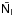 \hbox{$\bar{\sf{N_I}}$}