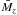 \hbox{$\bar{M}_z$}