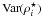 \hbox{$\mathrm{Var}(\rho^{\star}_i)$}
