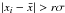 \appendix \setcounter{section}{1} \hbox{$|x_i-\bar x| > r\sigma$}