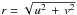 \appendix \setcounter{section}{2} \hbox{$r = \sqrt{ \, u^2 \, + \, v^2}$}