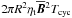 \hbox{$2\pi R^2\etat\meanBB^2 T_{\rm cyc}$}